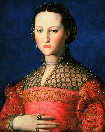 Angelo Bronzino Portrait of Eleonora di Toledo oil painting picture